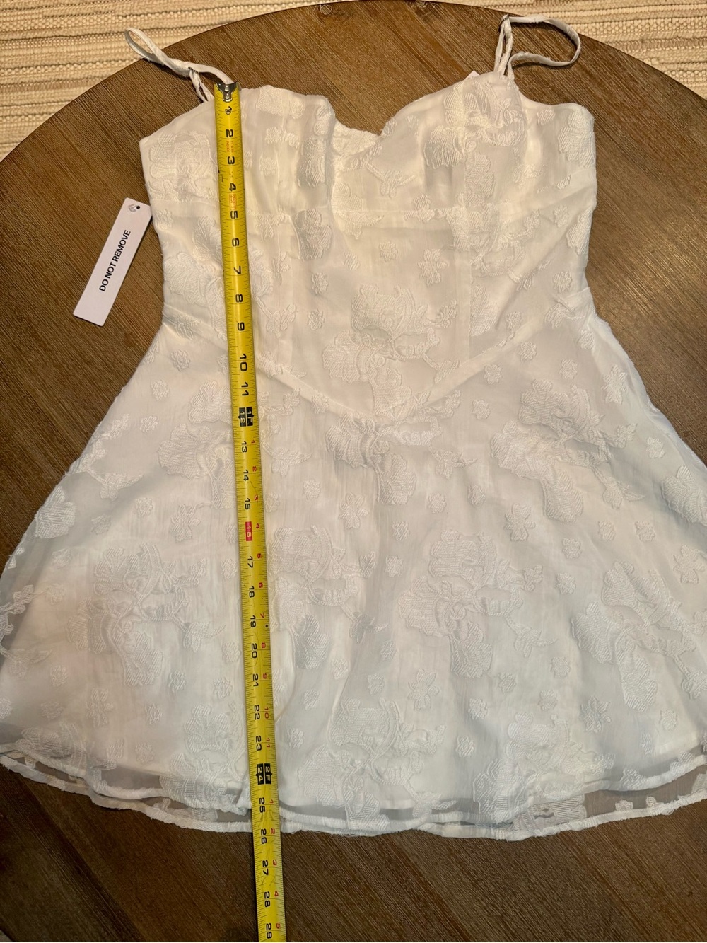Princess Polly White Lace Mini Dress - Picture 5 of 5